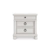 CHADWORTH VANDENMORE BEDROOM SET WITHOUT WARDROBE KING SIZE (193 X 203 CM) - ANTIQUE WHITE