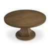 JORLAINA TIVOLY DINING TABLE SET 6 CHAIRS - BROWN
