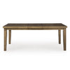 BROXTYN TIVOLY DINING TABLE SET 8 CHAIRS - BROWN