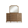 Jorlaina VANDENMORE BEDROOM SET WITHOUT WARDROBE KING SIZE (193 X 203 CM) - BROWN