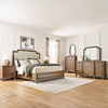 Jorlaina VANDENMORE BEDROOM SET WITHOUT WARDROBE KING SIZE (193 X 203 CM) - BROWN