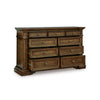 Channley VANDENMORE BEDROOM SET WITHOUT WARDROBE KING SIZE (193 X 203 CM) - BROWN