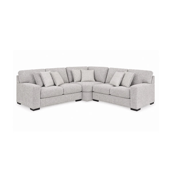 LARCE SECTIONAL SOFA 3 PCS - GREY
