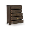 Darimore VANDENMORE BEDROOM SET WITHOUT WARDROBE KING SIZE (193 X 203 CM) - BROWN