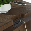 Darimore VANDENMORE BEDROOM SET WITHOUT WARDROBE KING SIZE (193 X 203 CM) - BROWN
