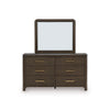 Darimore VANDENMORE BEDROOM SET WITHOUT WARDROBE KING SIZE (193 X 203 CM) - BROWN
