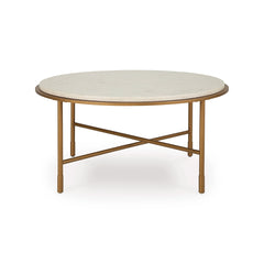ALBEN CENTER TABLE - ANTIQUE GOLD