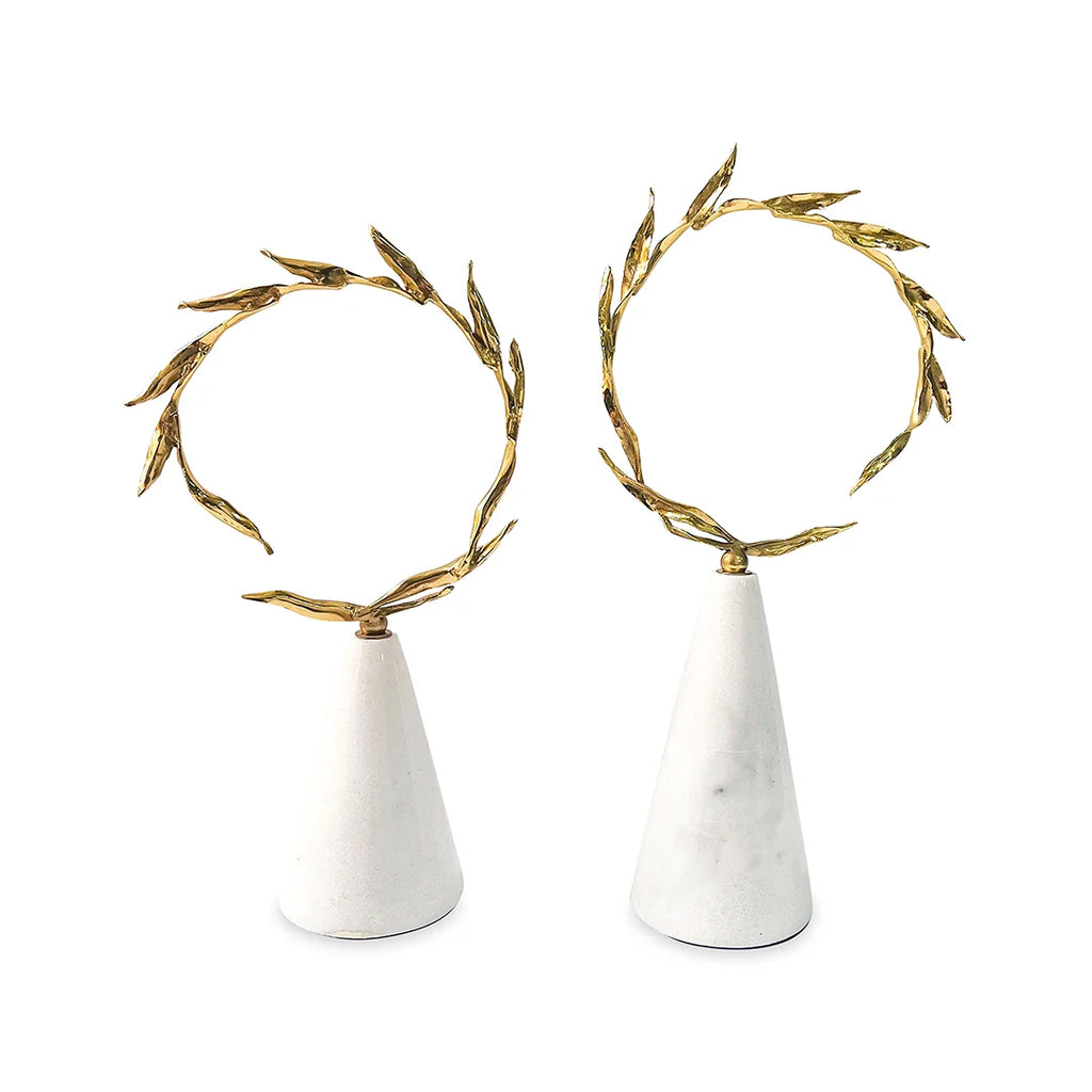 YAZA SCULPTURE SET OF 2 PCS