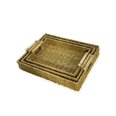 TRAY SET 3PCS - BEIGE