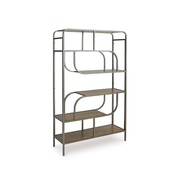 JADDON BOOK SHELF - BROWN