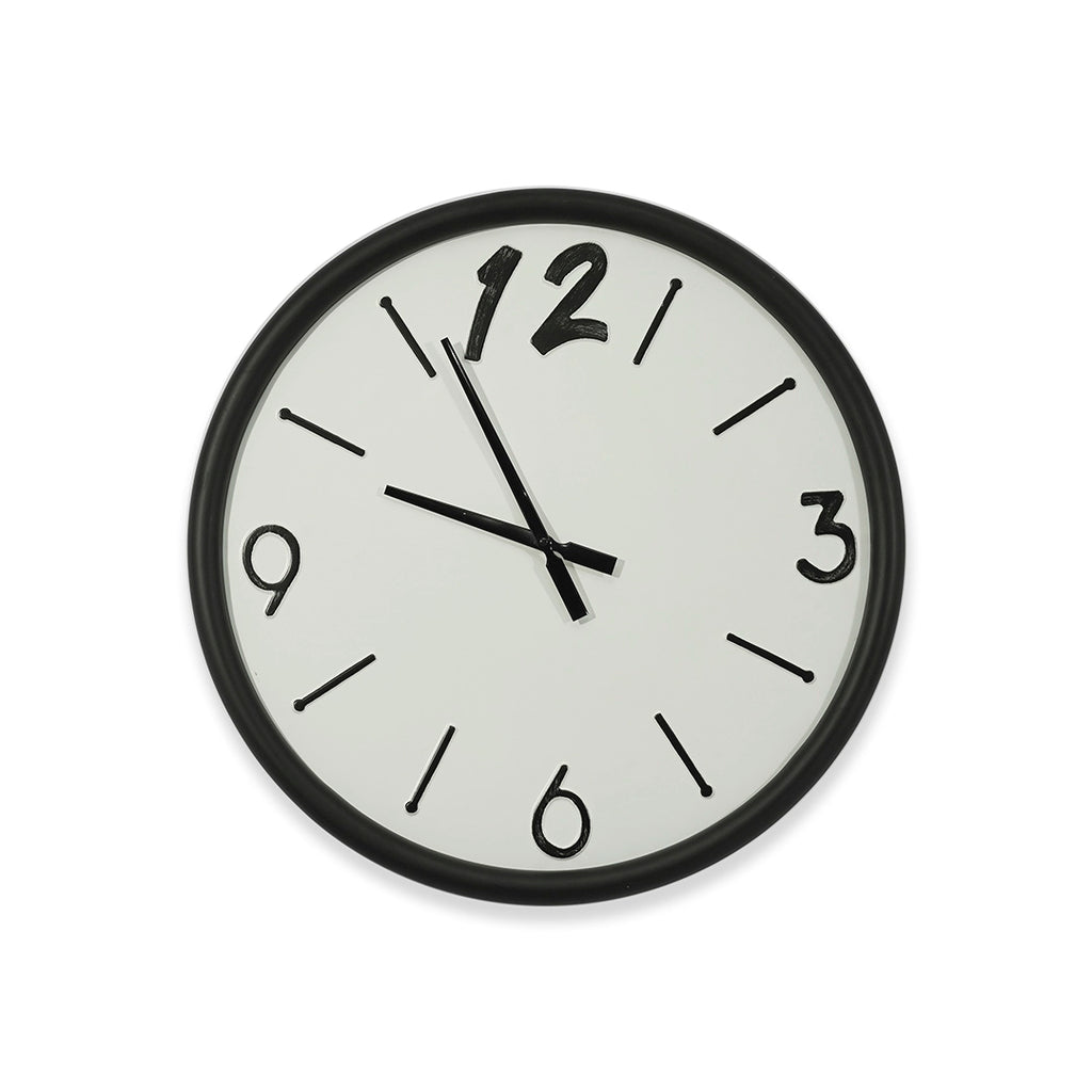 WALL CLOCK - WHITE