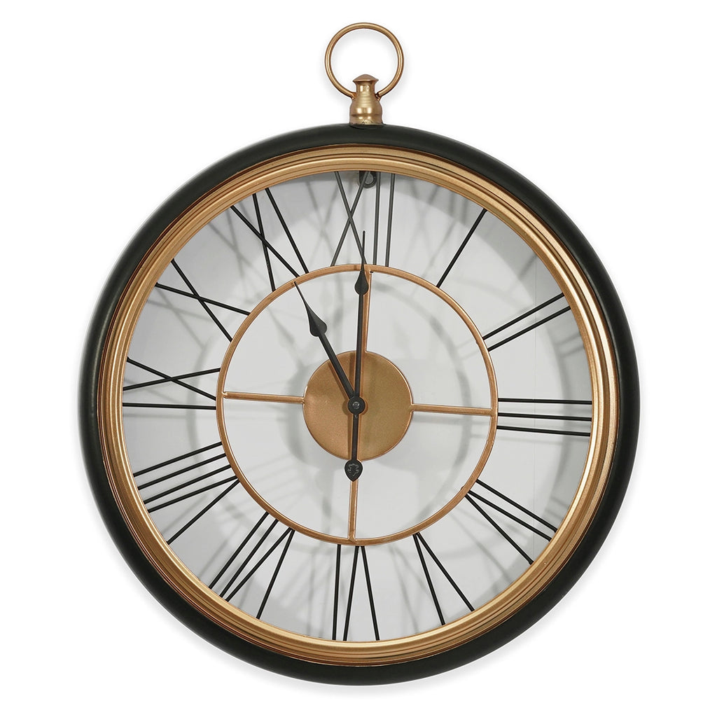 WALL CLOCK - BLACK