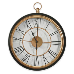 WALL CLOCK - BLACK