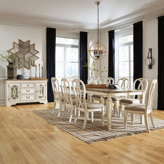 REALYN DINING TABLE SET 8 CHAIRS + SIDEBOARD