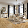 REALYN DINING TABLE SET 8 CHAIRS + SIDEBOARD