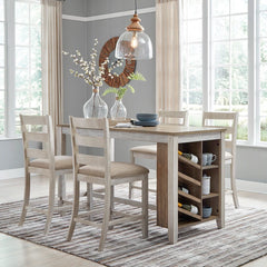 SKEMPTON HIGH TABLE SET 4 CHAIRS