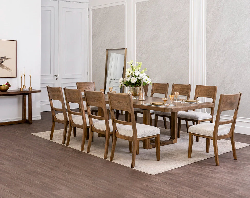 CABALYNN DINING TABLE SET 10 CHAIRS
