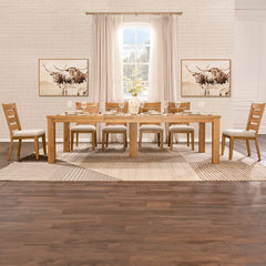 GALLIDEN DINING TABLE SET 10 CHAIRS