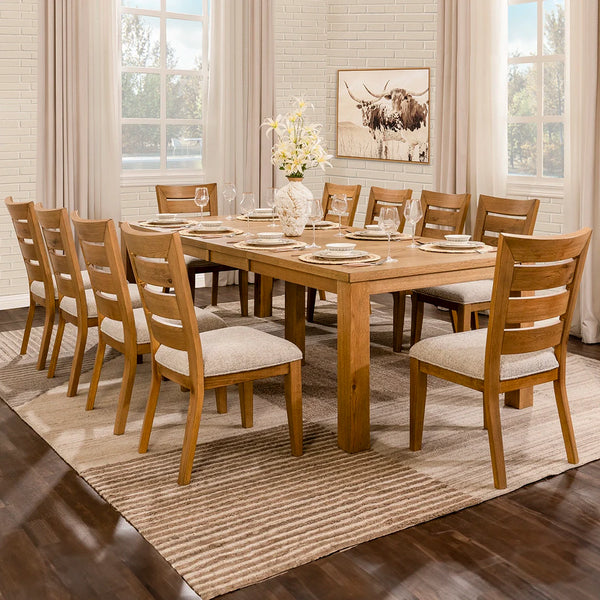GALLIDEN DINING TABLE SET 10 CHAIRS