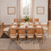 KRISTILAND DINING TABLE SET 10 CHAIRS