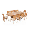 KRISTILAND DINING TABLE SET 10 CHAIRS