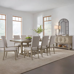 VALLARDIA DINING TABLE SET 8 CHAIRS + BUFFET