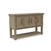 VALLARDIA DINING TABLE SET 8 CHAIRS + BUFFET