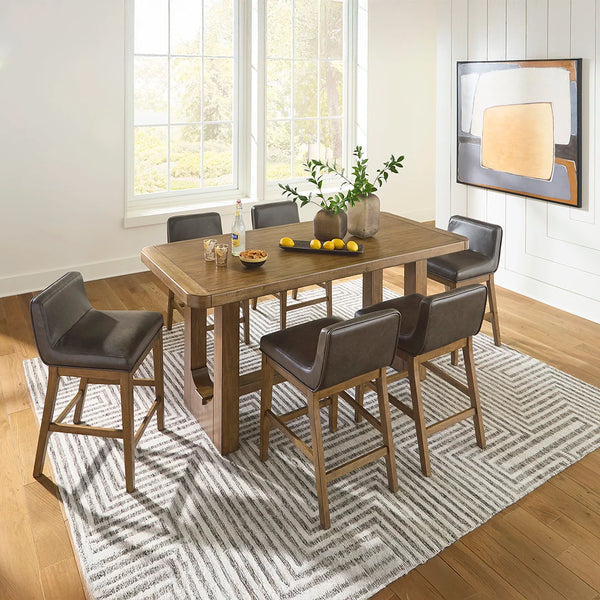 CABALYNN HIGH DINING TABLE SET 6 CHAIRS