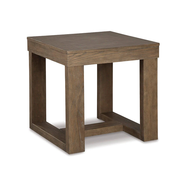 Modern Cariton sofa table with inviting warm design ��� Ashley UAE