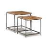 DREZMOORE NESTED SQAURE TABLE 2PCS
