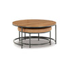 DREZMOORE NESTED ROUND TABLE 2PCS