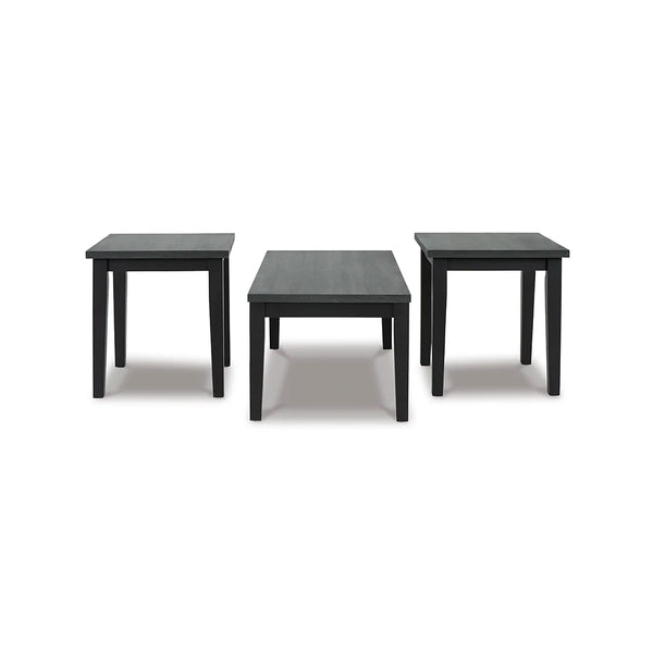 GRAVINE COFFEE TABLE SET 3PCS GOLD