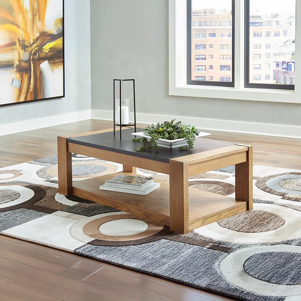 QUENTINA COFFEE TABLE SET 3 PCS