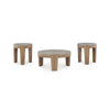 GUYSTONE COFFEE TABLE SET 3 PCS