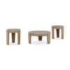 GUYSTONE COFFEE TABLE SET 3 PCS