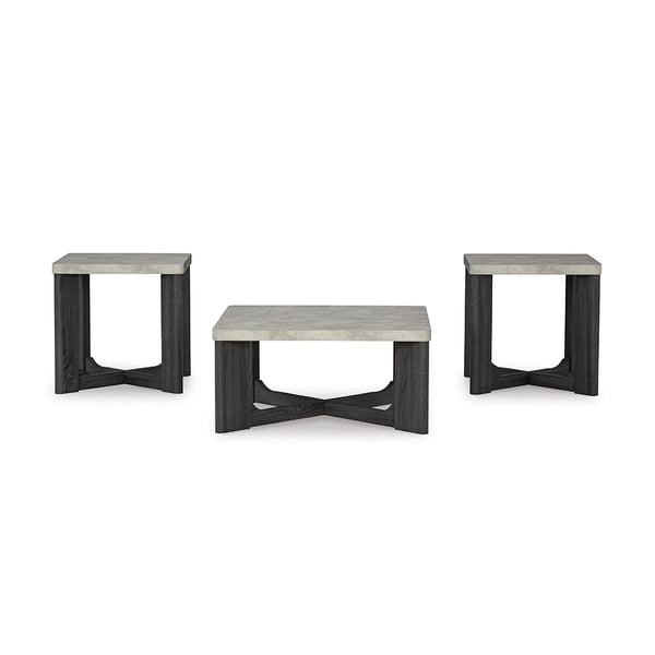 Minimalist solid wood coffee table set for modern living rooms ��� Ashley UAE