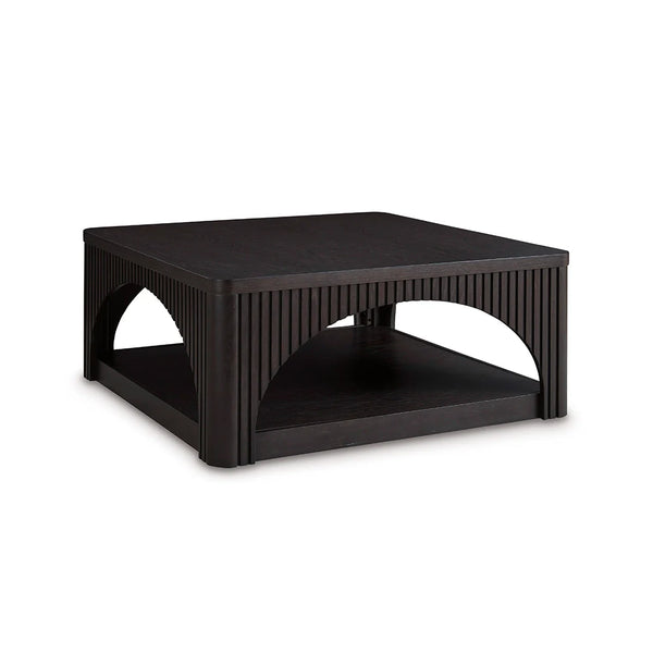 Elegant Yellink table set with arches and lattice details ��� Ashley UAE