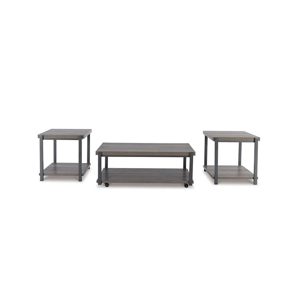 Casual contemporary Wilmaden table set with sleek design ��� Ashley UAE
