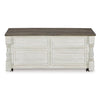 HAVALANCE WHITE CENTER TABLE