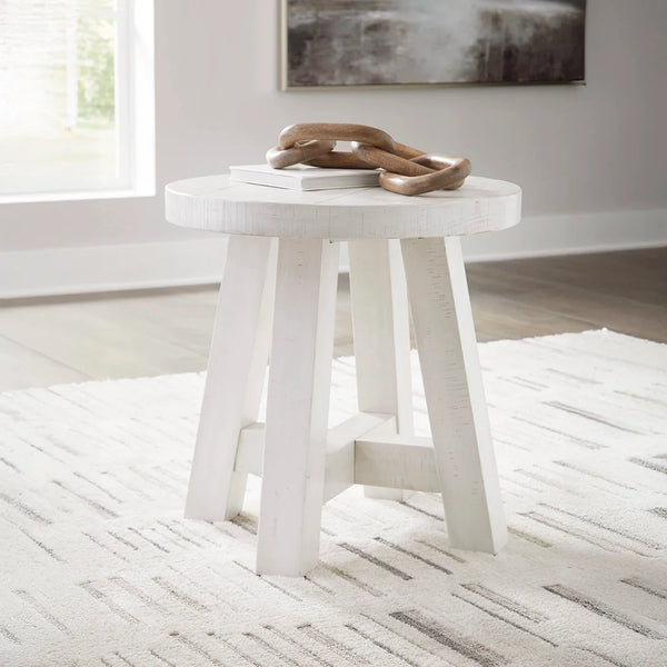 Ashley UAE Jallison coffee table set with solid wood legs.