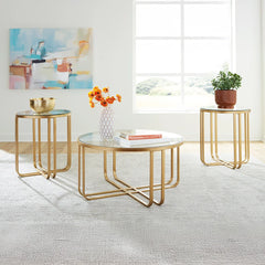 MILLOTON COFFEE TABLE SET OF 3 PCS