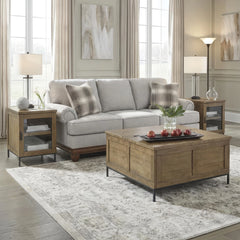 TORLANTA COFFEE TABLE SET - BROWN
