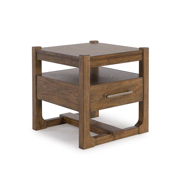 Hardwood and hickory veneer Cabalynn table ��� Ashley UAE, contemporary accent piece