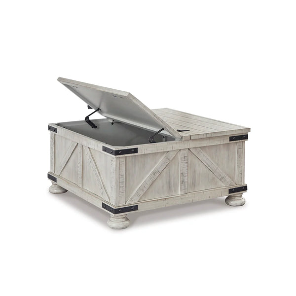 Ashley UAE Carynhurst coffee table set crafted with solid wood.