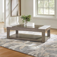 LOYASKA CENTER TABLE BROWN