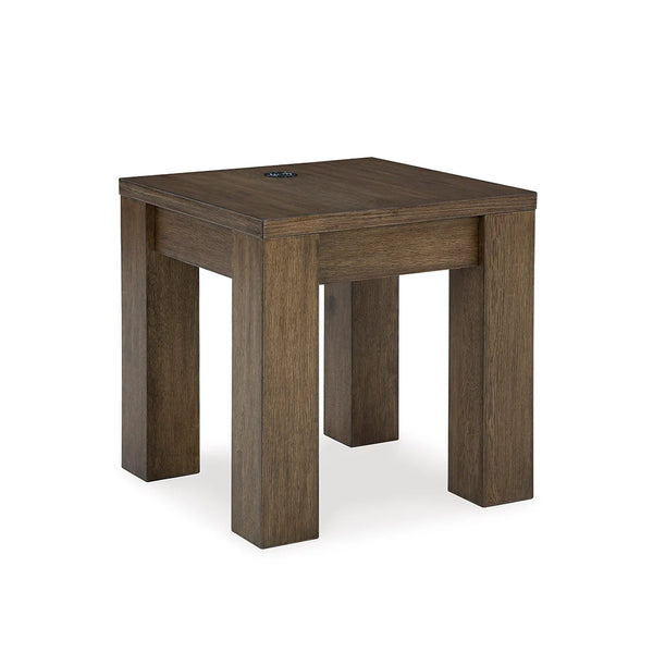 Modern Rosswain engineered wood end table for living room d��cor