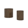 CAMMUND END TABLE SET OF 2 PCS