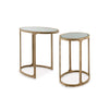 IRMALEIGH NESTED TABLE 2 PCS