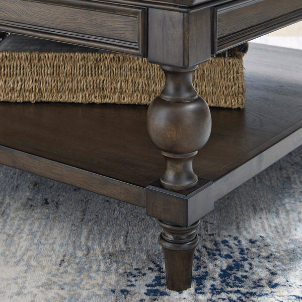 VERAMOND CENTER TABLE BROWN