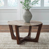 Tanidore CENTER TABLE - LIGHT BROWN